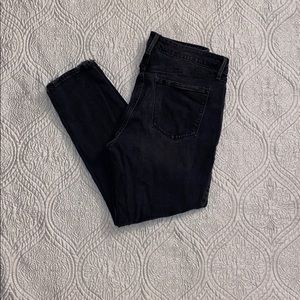 Power Straight high-rise button fly jeans